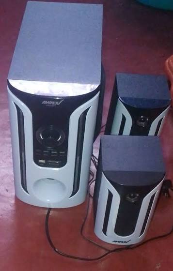 Ampex 2.1 Channel Subwoofer Speaker System