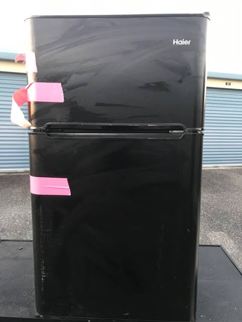 Haier Compact Double-Door Mini Fridge