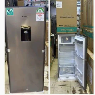 Hisense Single-Door Upright Fridge with Water Dispenser