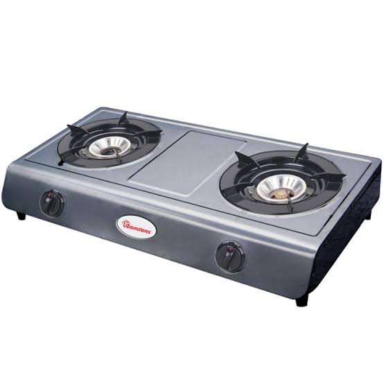 Ramtons 2-Burner Tabletop Gas Cooker